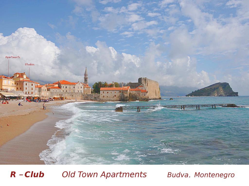 R-Club Old Town Apartments Будва Екстер'єр фото